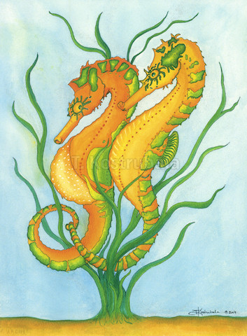 Teresa Kostrubala - Loving Seahorses.jpg